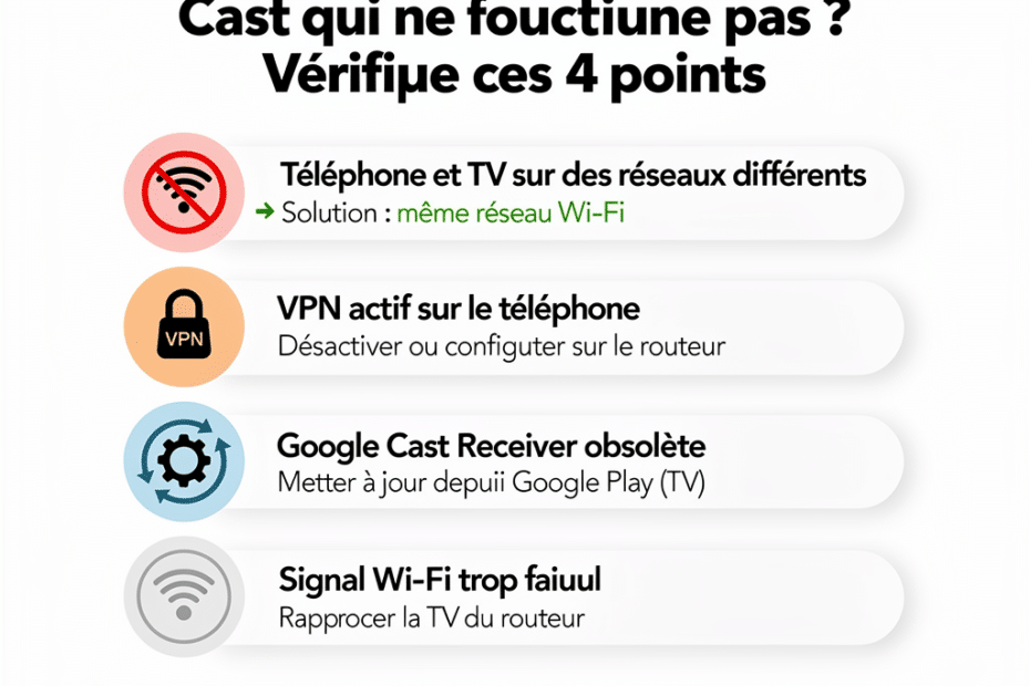 caster sur tv sans chromecast