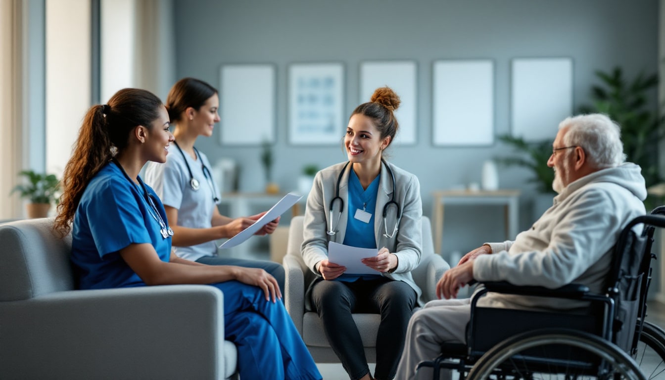 découvrez les métiers des professions intermédiaires de la santé et du travail social ainsi que leurs perspectives d'évolution professionnelle et d'emploi.