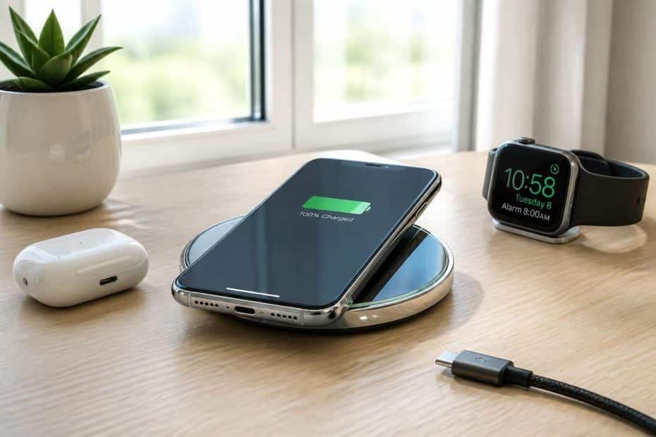 découvrez comment fonctionne la charge sans fil, ses avantages et nos conseils pratiques pour bien choisir votre chargeur sans fil adapté à vos besoins.