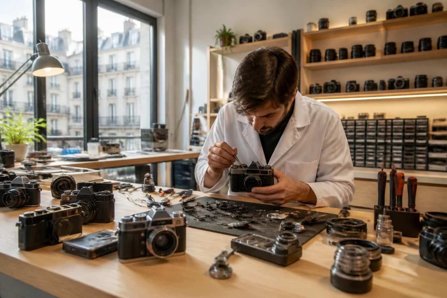 atelier images services à paris : réparation rapide et rachat de matériel photo professionnel. expertise et service de qualité pour vos appareils photo.