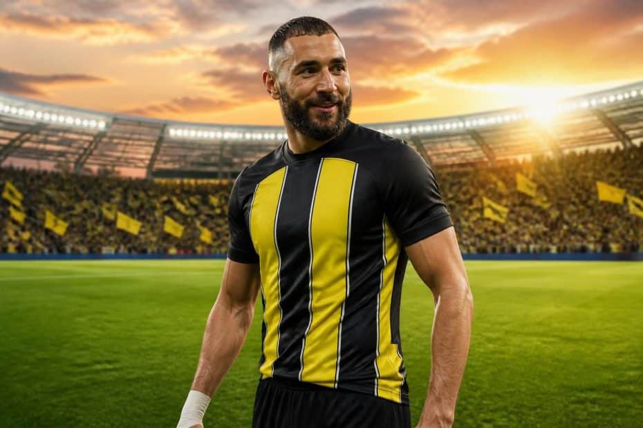 découvrez combien karim benzema gagne réellement en 2026 en tant qu'attaquant vedette d'al-ittihad, avec détails sur son salaire et ses revenus.