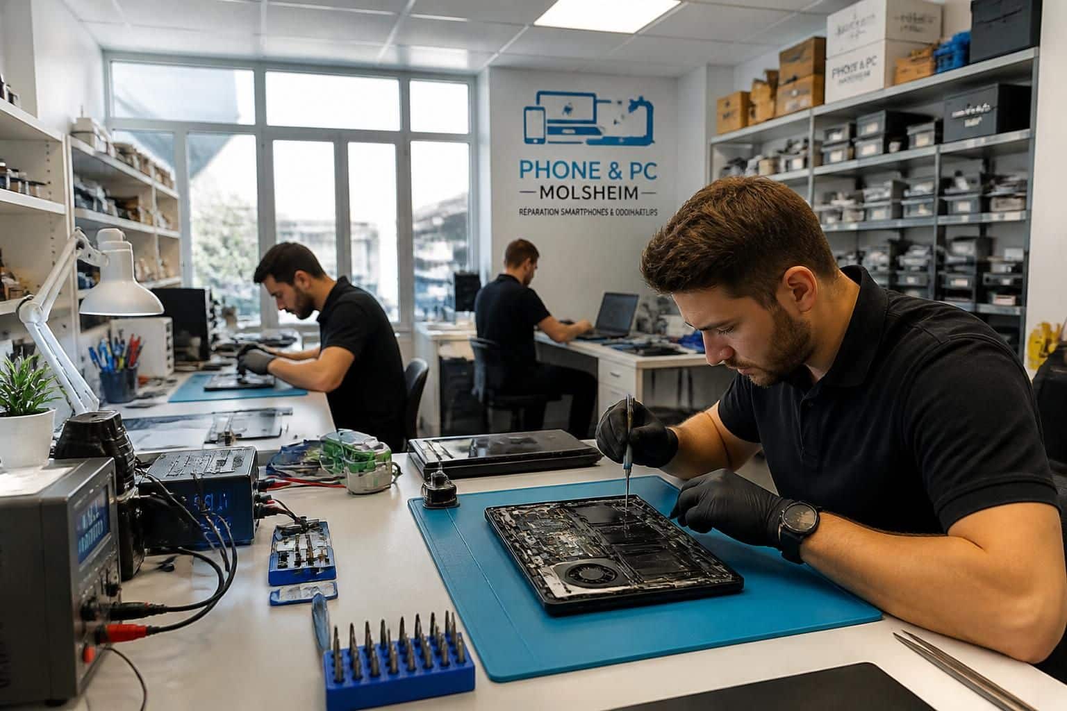 centre de réparation à molsheim offrant des services rapides et fiables pour smartphones et ordinateurs. réparez vos appareils rapidement avec des experts qualifiés.