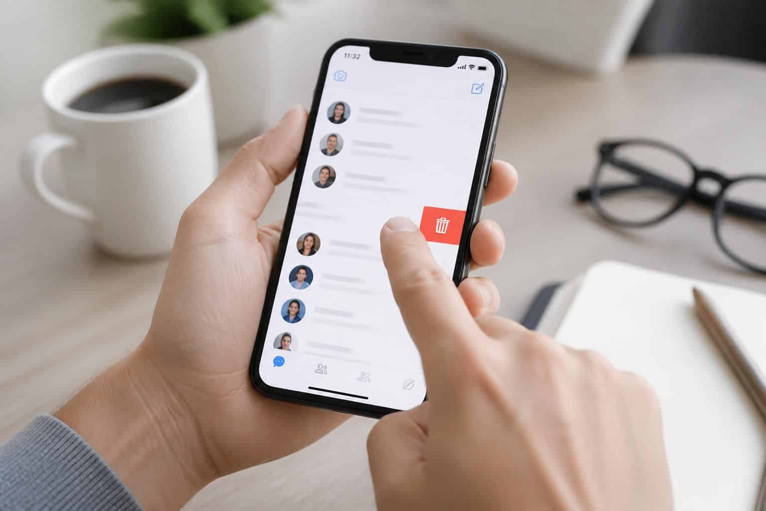 apprenez comment supprimer facilement des contacts sur messenger grâce à notre guide simple et rapide, étape par étape.