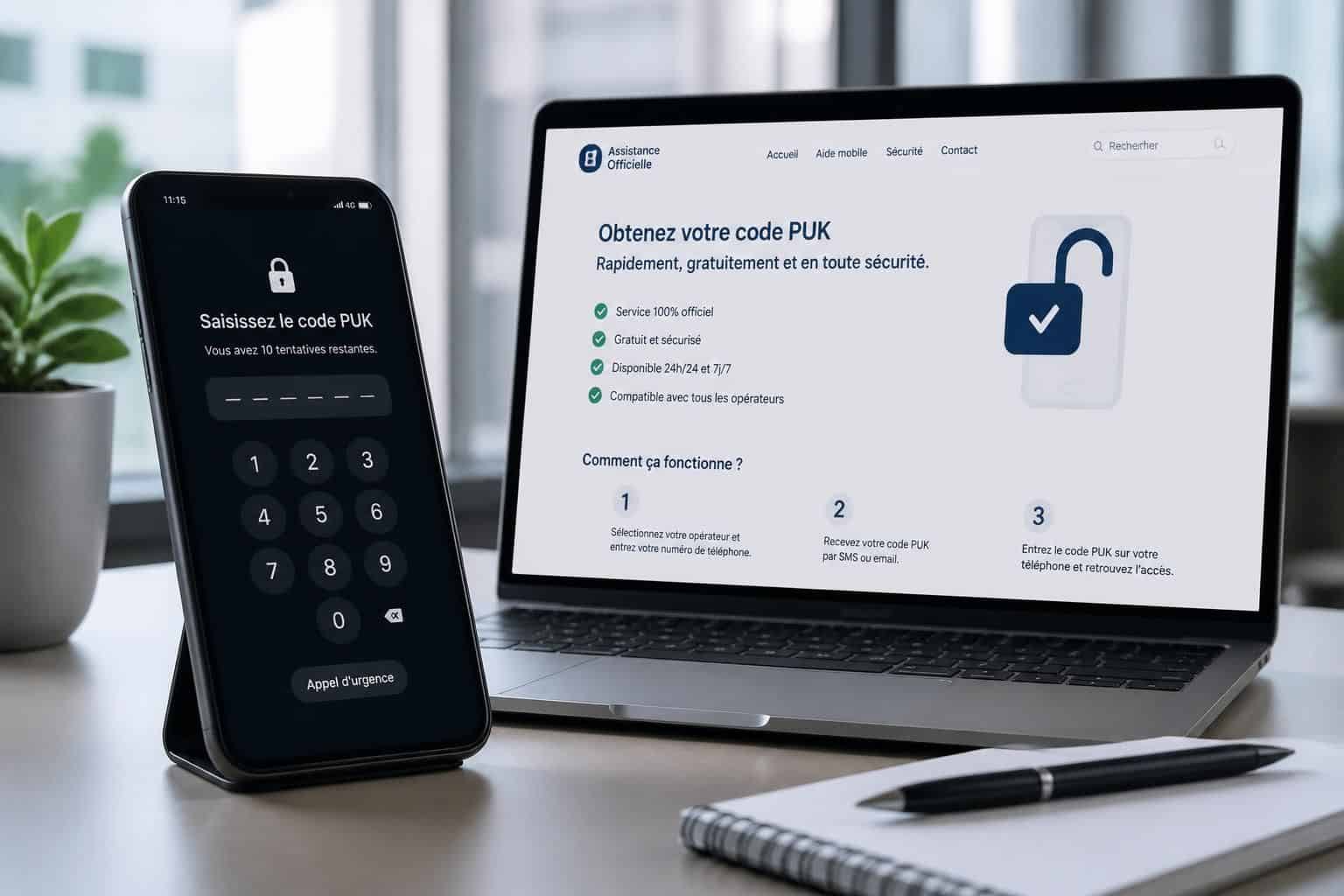 découvrez comment obtenir rapidement votre code puk gratuit pour débloquer votre carte sim en toute simplicité grâce à nos conseils pratiques.