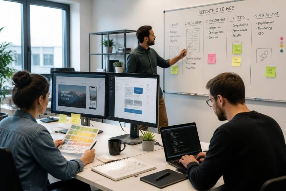 découvrez comment réussir la refonte de votre site internet grâce à un guide complet et détaillé, étape par étape, pour un projet web efficace et moderne.