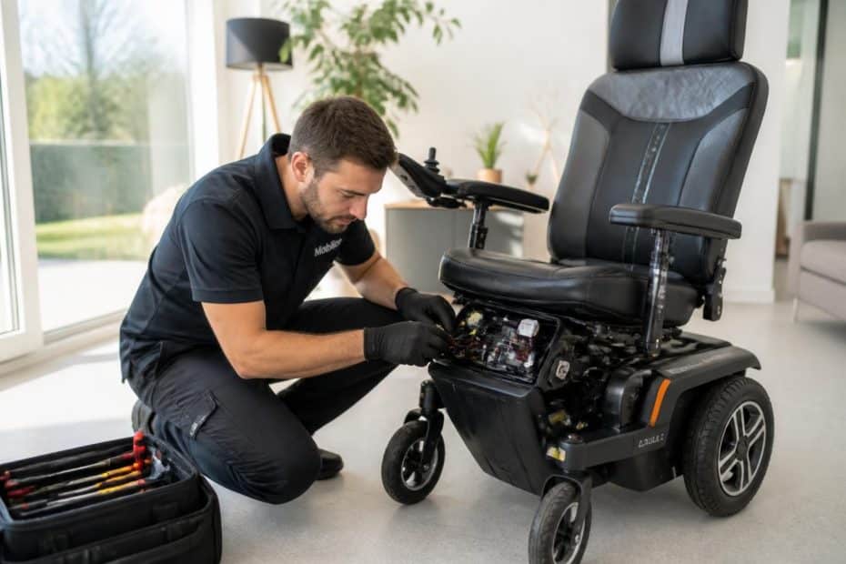 service rapide de réparation de fauteuils électriques avec des conseils pratiques pour garantir votre confort et la longévité de votre équipement.
