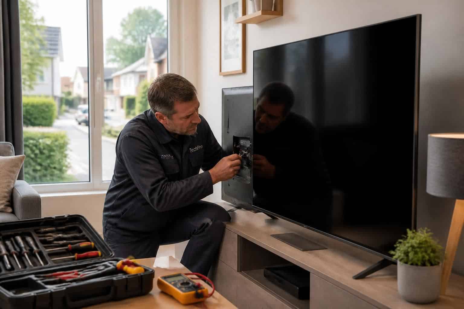 trouvez rapidement un expert en réparation de télévision près de chez vous pour un service fiable et rapide. diagnostiquez et réparez votre tv avec des professionnels locaux.
