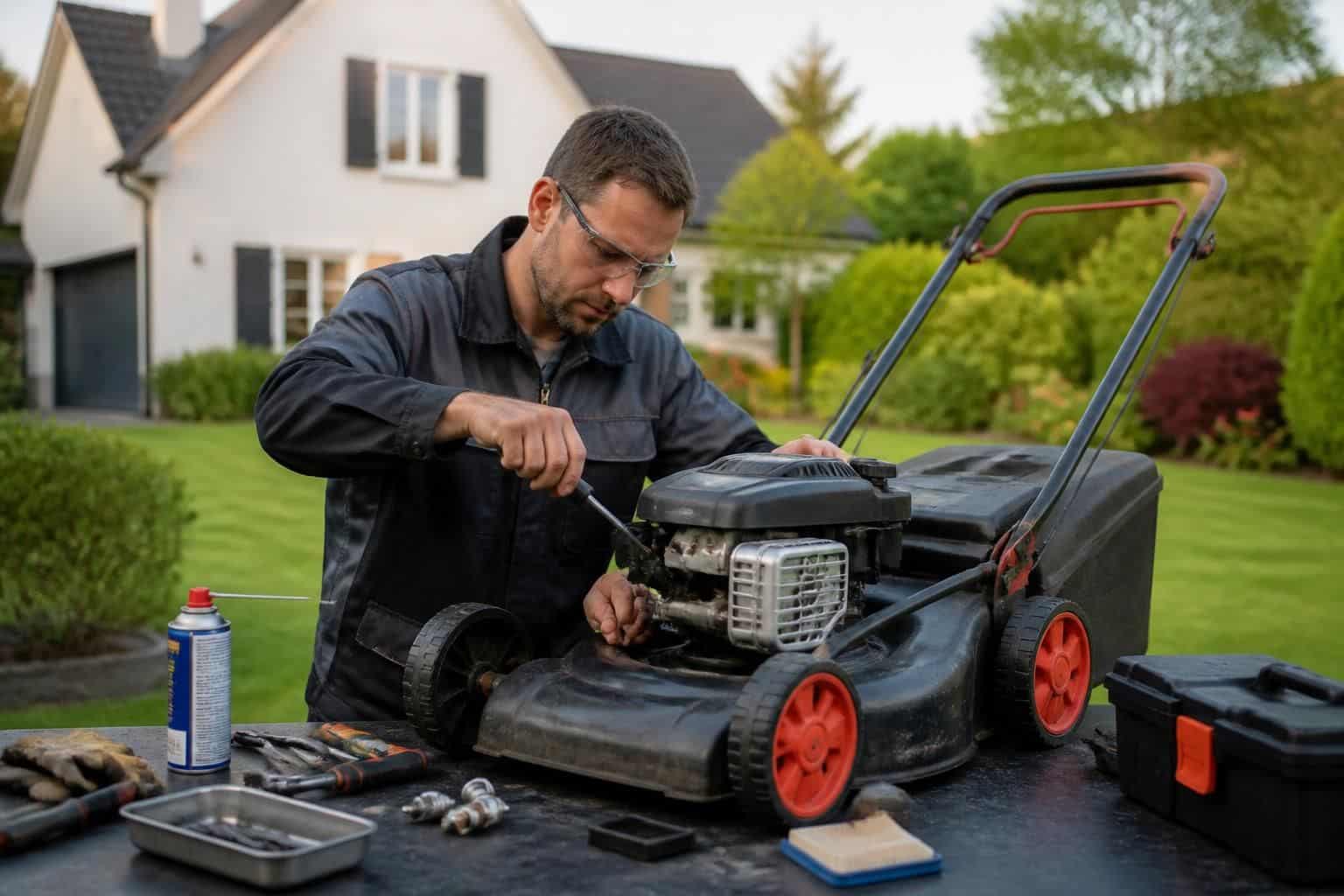 service rapide et professionnel de réparation de tondeuses près de chez vous. remettez votre tondeuse en état rapidement avec nos experts qualifiés.