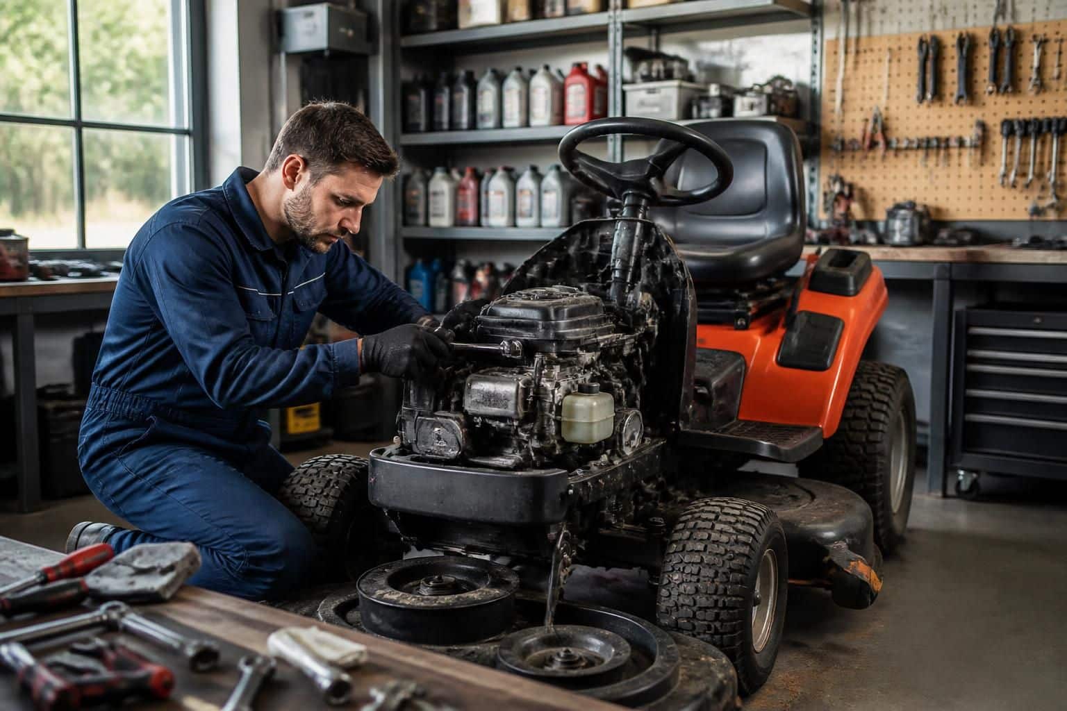 service de réparation rapide et professionnel pour votre tracteur tondeuse. remettez votre équipement en état avec notre expertise fiable et efficace.
