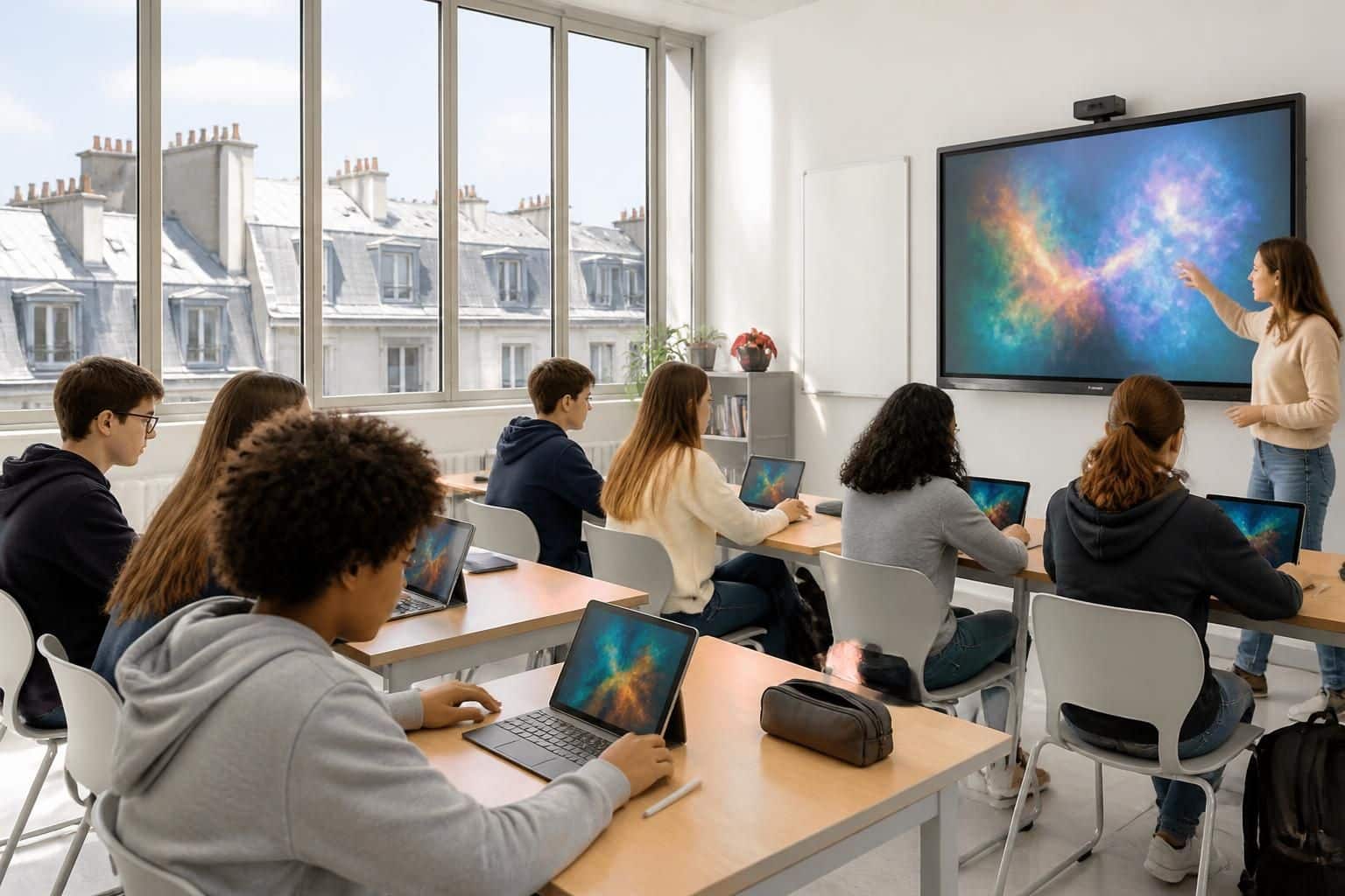 paris classe numérique : découvrez l'espace numérique de travail dédié aux écoles et collèges parisiens pour faciliter l'apprentissage et la communication entre élèves, enseignants et parents.
