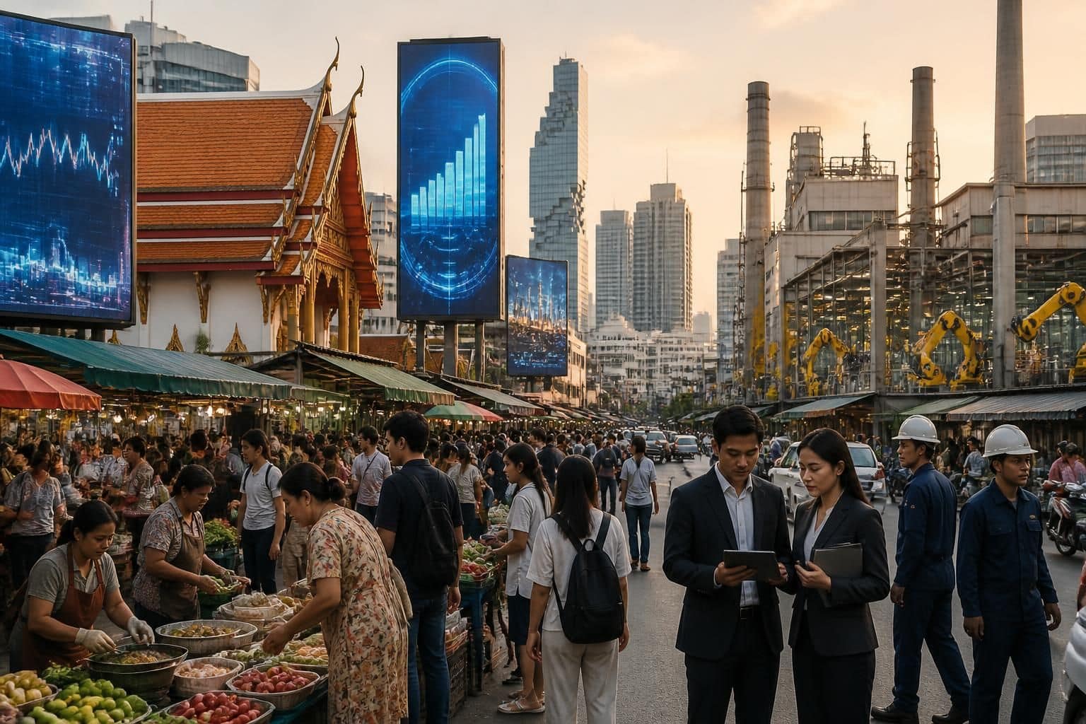 découvrez le salaire moyen en thaïlande en 2026, avec des chiffres actualisés et une analyse réaliste du pouvoir d'achat et des différences régionales.